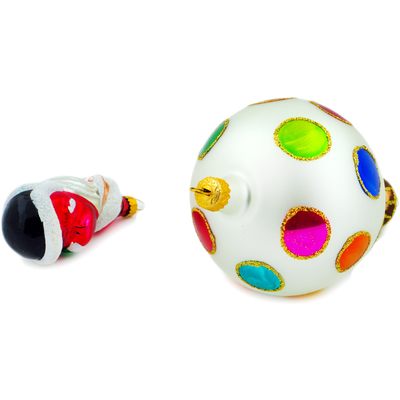 Christmas Ball Ornament 6"