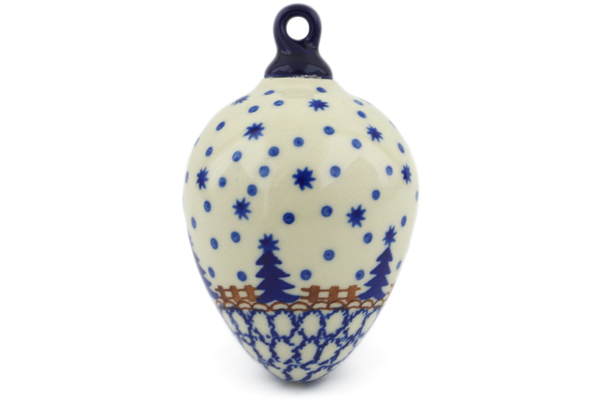 Christmas Ball Ornament 4"