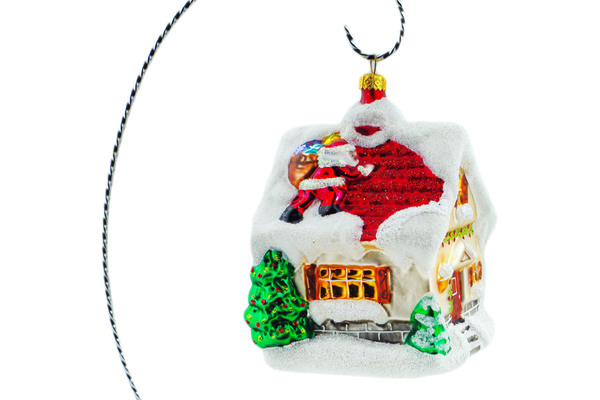 Christmas Ball Ornament 5"