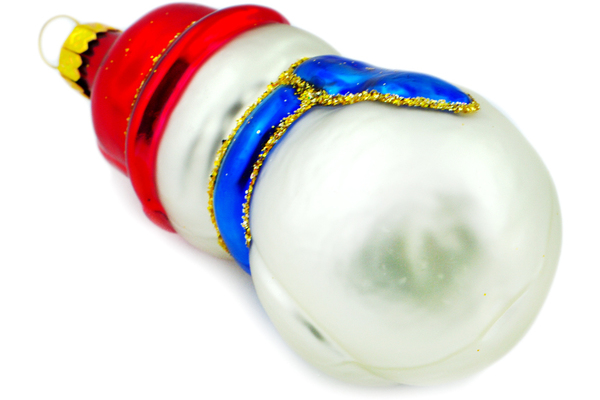 Christmas Ball Ornament 4"