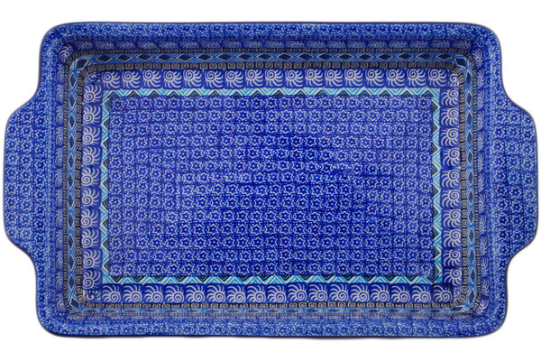 Rectangular Baker with Handles 15"