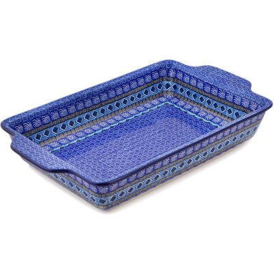 Rectangular Baker with Handles 15"