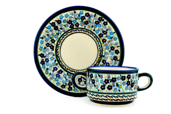 Bouillon Cup with Saucer 13 oz