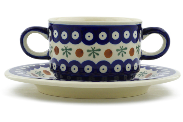 Bouillon Cup with Saucer 13 oz