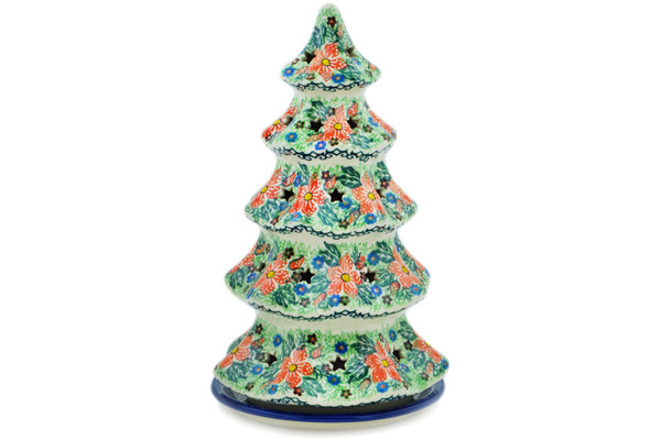 Christmas Tree Candle Holder 10"