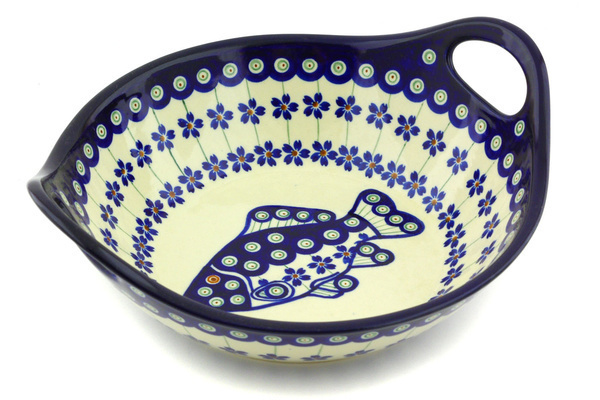 Bowl with Handles 10"