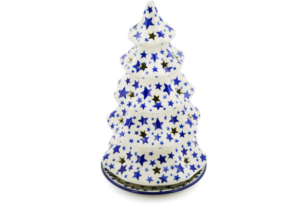 Christmas Tree Candle Holder 10"