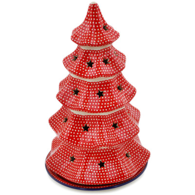 Christmas Tree Candle Holder 10"