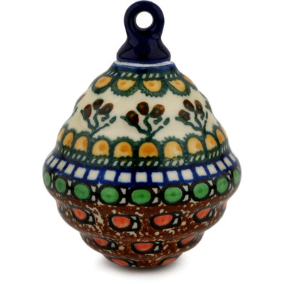 Christmas Ball Ornament 4"