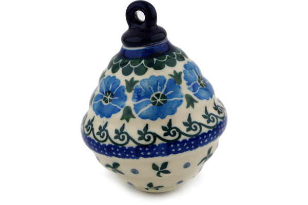 Christmas Ball Ornament 4"