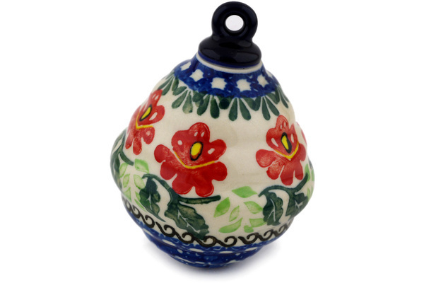 Christmas Ball Ornament 4"