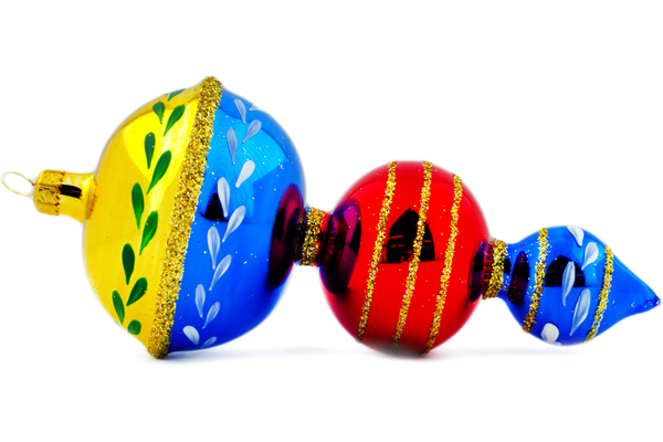 Christmas Ball Ornament 6"