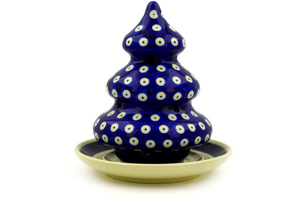 Christmas Tree Candle Holder 6"