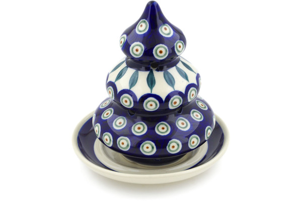 Christmas Tree Candle Holder 6"