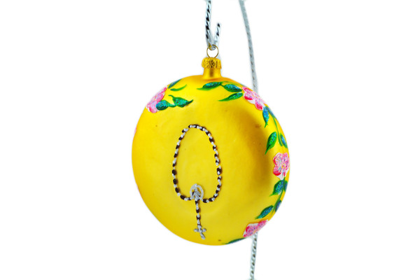 Christmas Ball Ornament 5"