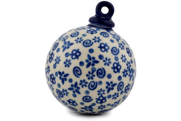 Christmas Ball Ornament 4"