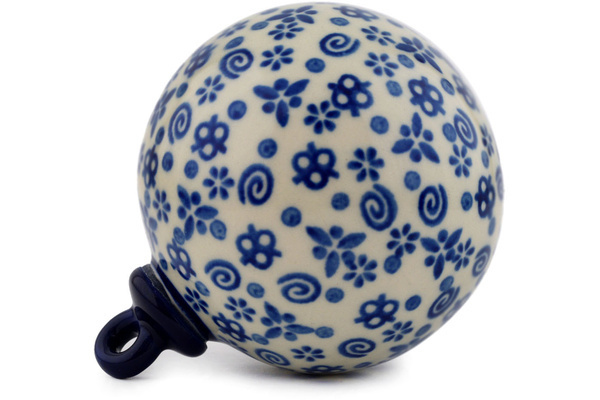 Christmas Ball Ornament 4"