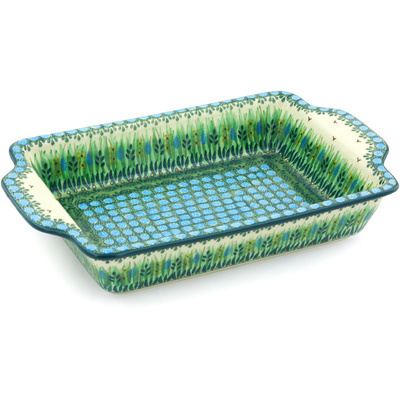 Rectangular Baker with Handles 13"