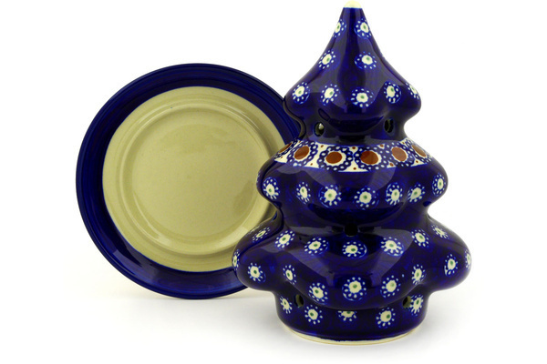 Christmas Tree Candle Holder 8"