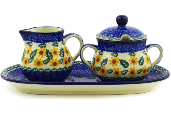 Sugar and Creamer Set 10"