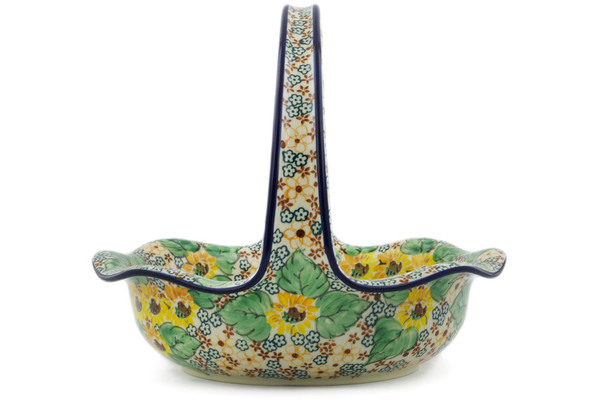 Basket with Handle 11"