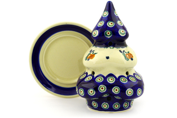 Christmas Tree Candle Holder 8"