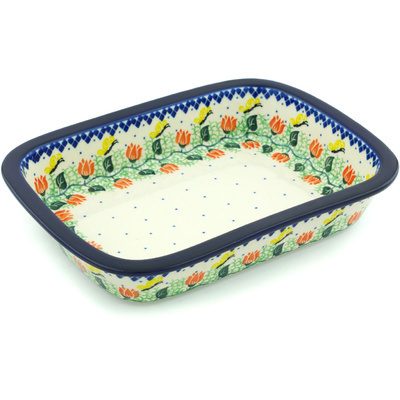 Rectangular Baker with Grip Lip