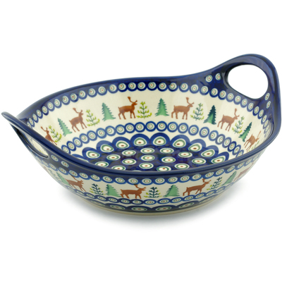 Bowl with Handles 10"