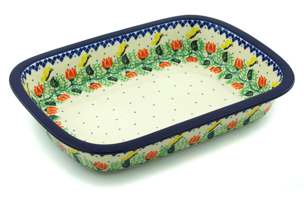 Rectangular Baker with Grip Lip