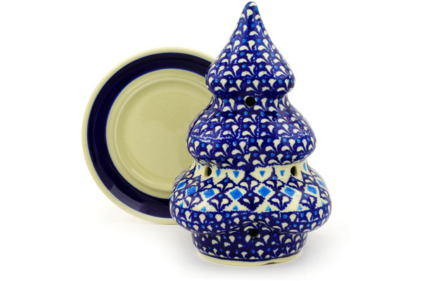 Christmas Tree Candle Holder 8"