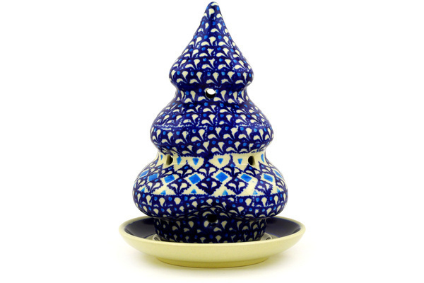 Christmas Tree Candle Holder 8"