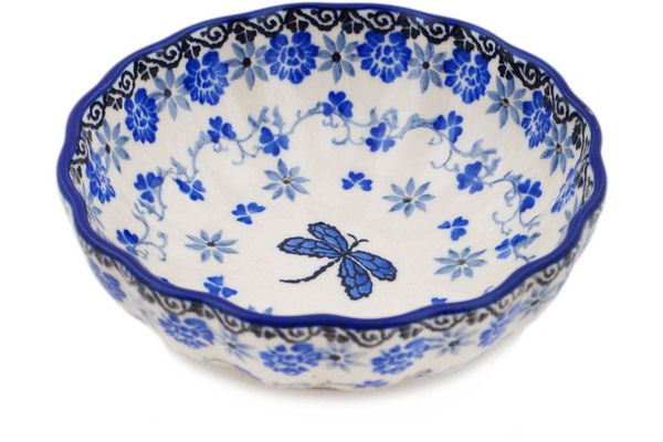 Scalloped Fluted Bowl 5"