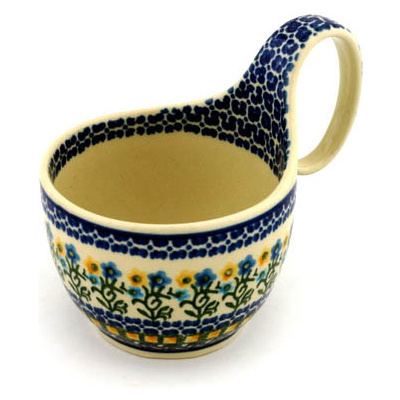 Bowl with Loop-Handle 6"