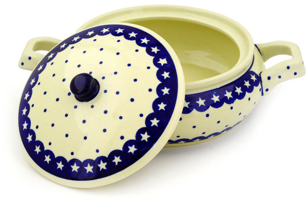 Baker with Cover with Handles 12"