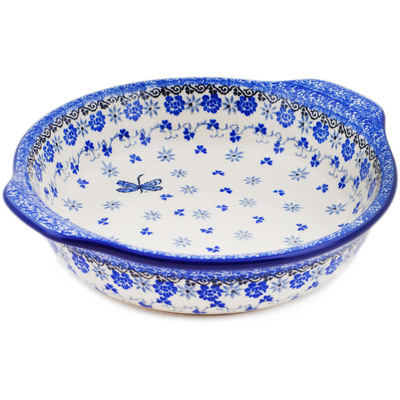 Round Baker with Handles 9"