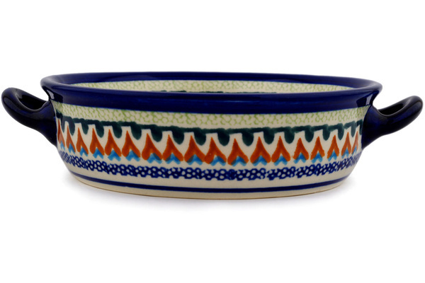 Round Baker with Handles 7"