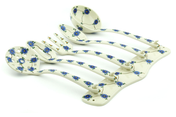 Hanging Utensils Set of 5 15"