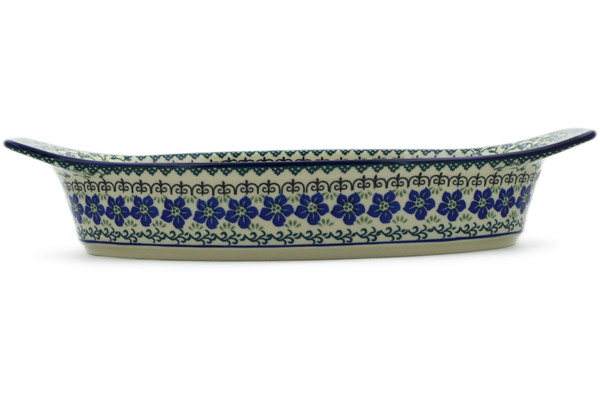 Oval Baker with Handles 18"