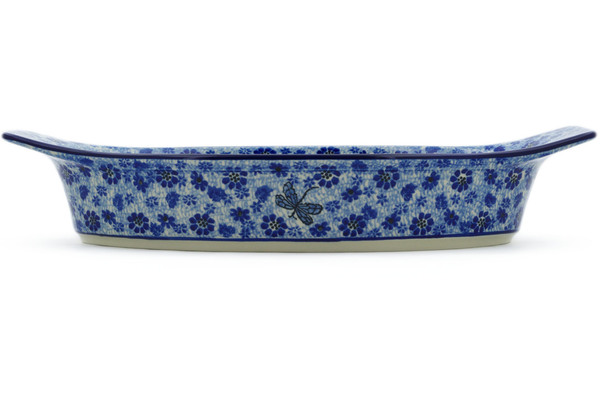 Oval Baker with Handles 18"