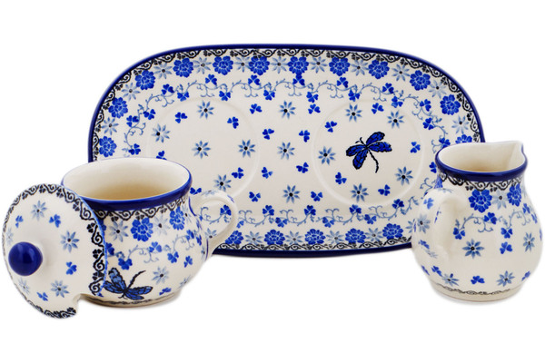 Sugar and Creamer Set 10"