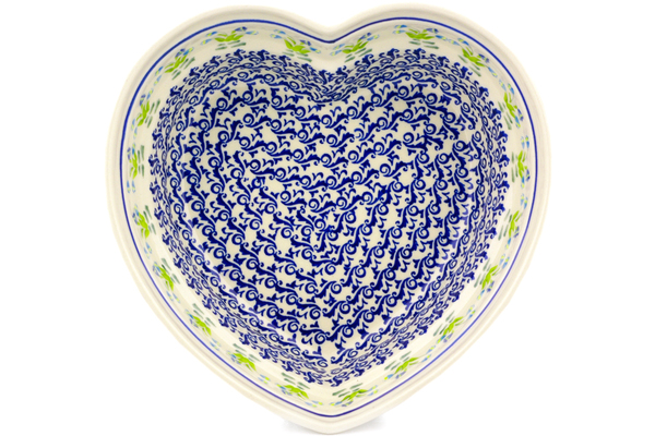 Heart Shaped Bowl 9"
