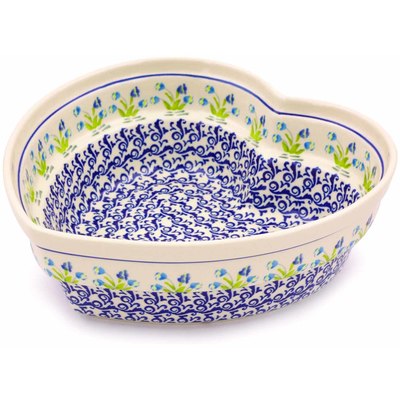 Heart Shaped Bowl 9"