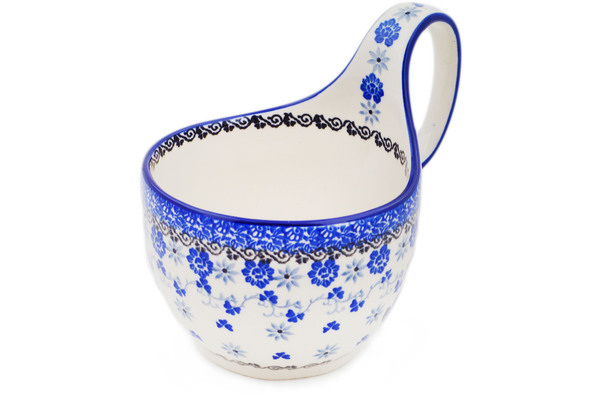 Bowl with Loop-Handle 6"