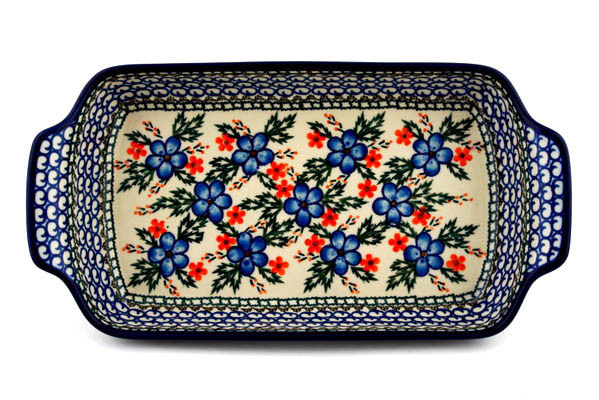 Rectangular Baker with Handles 13"