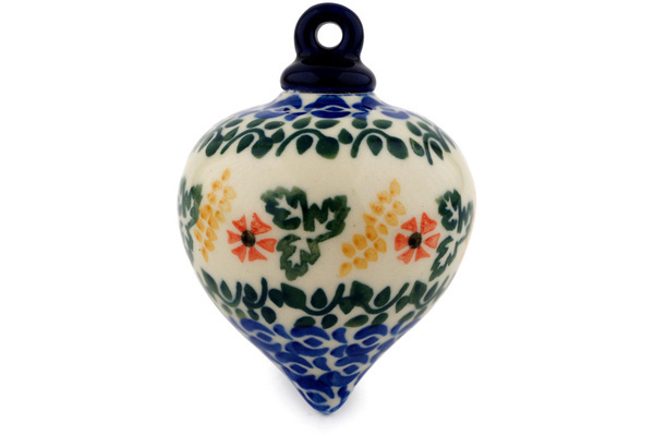 Christmas Ball Ornament 4"