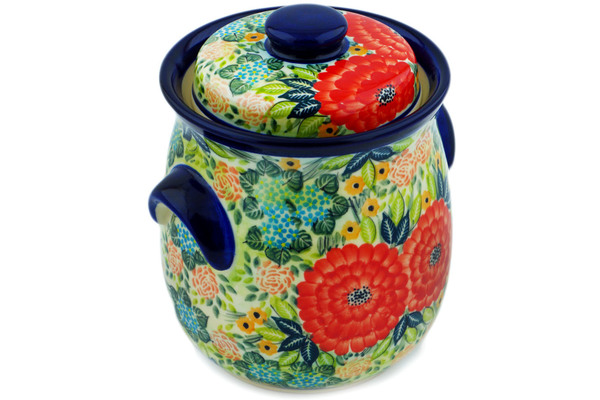 Jar with Lid 8"
