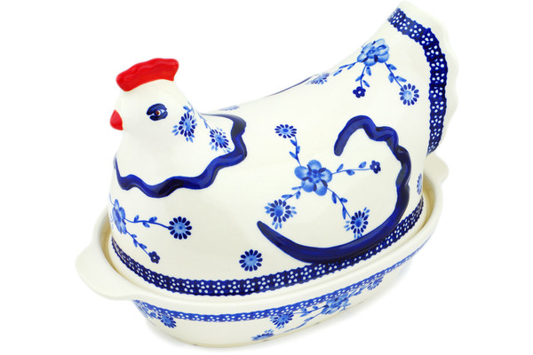 Hen Shaped Jar 13"