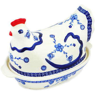 Hen Shaped Jar 13"