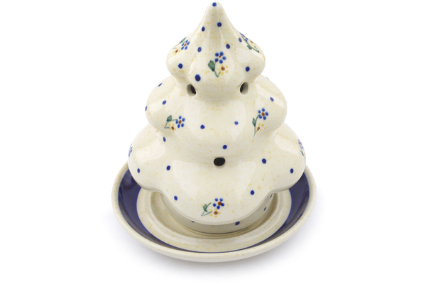 Christmas Tree Candle Holder 7"