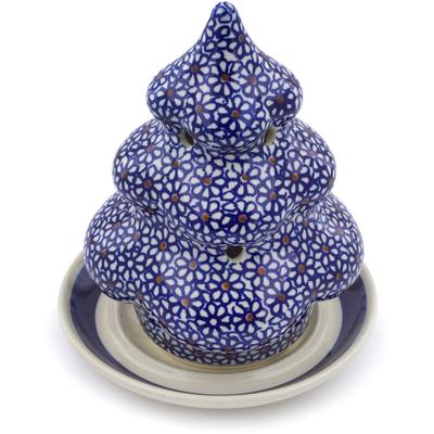 Christmas Tree Candle Holder 7"